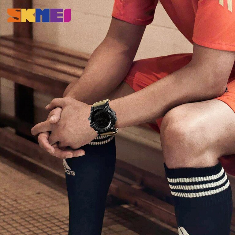 SKMEI Sport Watch Mens Watches Top Brand Luxury Men Wristwatch Waterproof LED Electronic Countdown Stopwatch Digital Watch Male